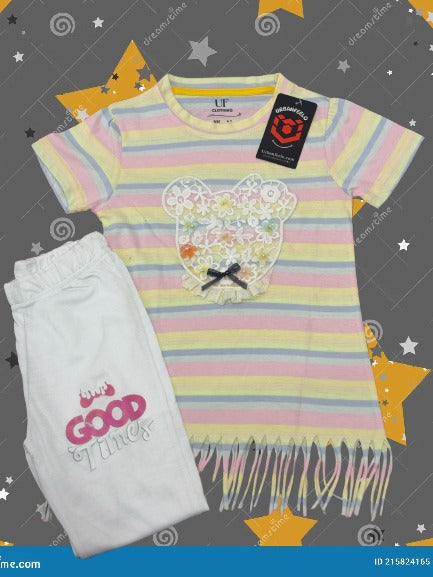 Girl t-shirt and pant set